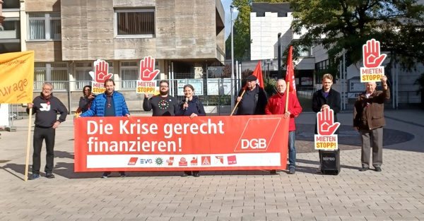 2022.10.08 DGB Aktion Mieten stoppen